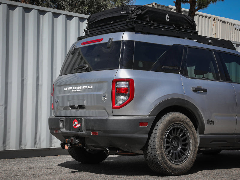 aFe Ford Bronco Sport 21-22 L3-1.5L (t)/L4-2.0L (t) Vulcan Cat-Back Exhaust System- Carbon Tips Catback aFe