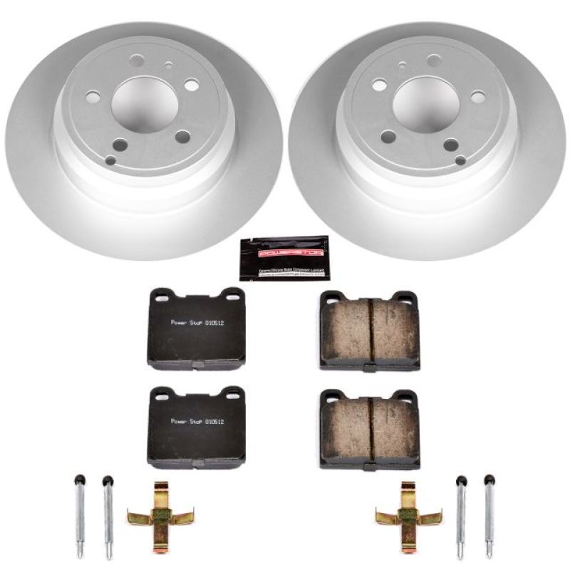 Power Stop 94-97 Volvo 850 Rear Z23 Evolution Sport Coated Brake Kit Brake Kits - Performance D&S PowerStop