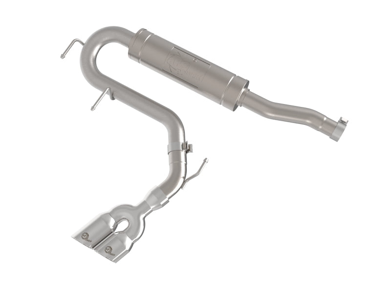 aFe Rebel Series 2-1/2in 304 Stainless Steel Cat-Back w/ Polished TipFord Maverick 22-26 L4-2.5L FWD Catback aFe