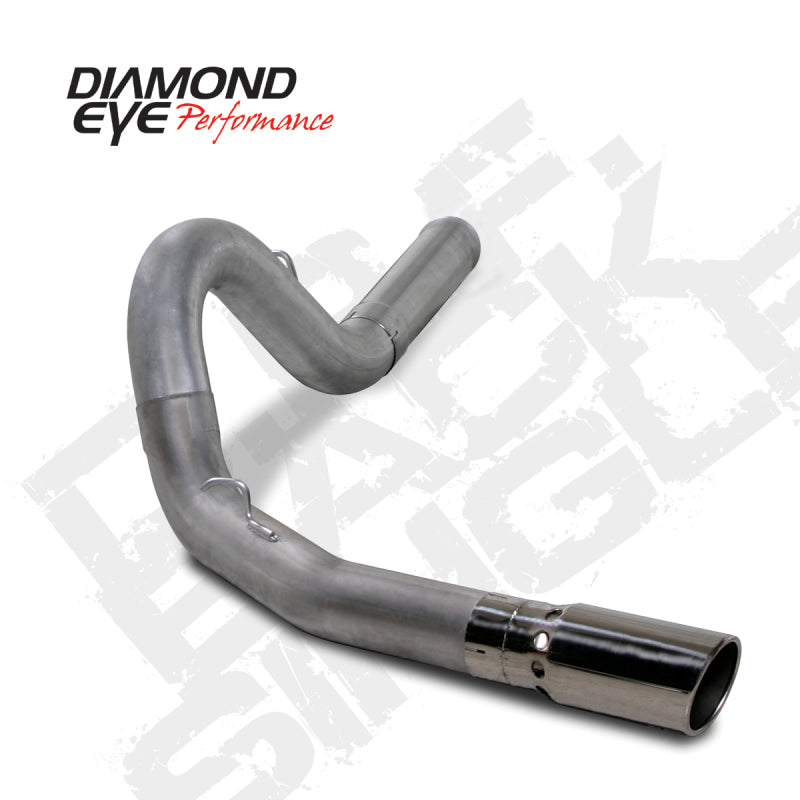 Diamond Eye KIT 5in DPF-BACK Single SS: 2011-2015 CHEVY 6.6L 2500/3500 DPF Back Diamond Eye Performance