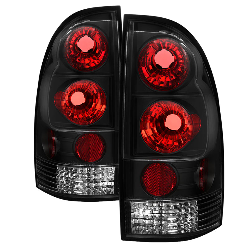 Spyder Toyota Tacoma 05-15 Euro Style Tail Lights Black ALT-YD-TT05-BK Tail Lights SPYDER