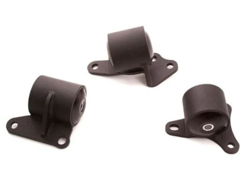 Innovative 92-96 Prelude F-Series/H-Series Black Steel Mounts 95A Bushings (Auto Chassis/Trans) Engine Mounts Innovative Mounts