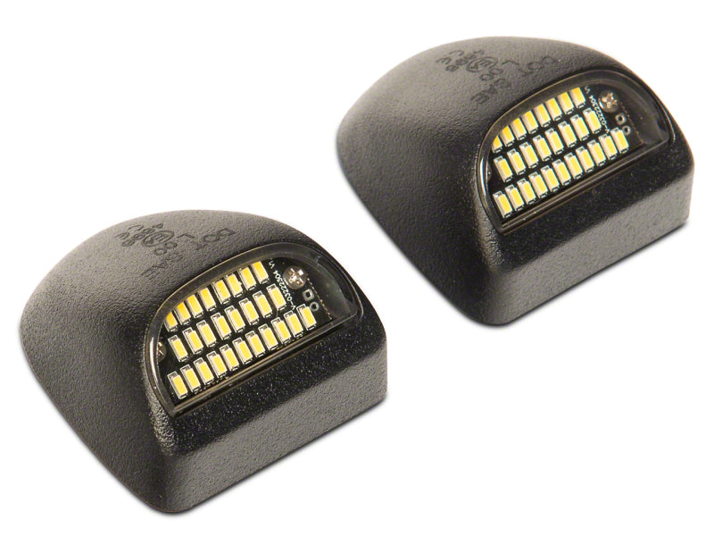 Raxiom 99-14 Chevrolet Silverado Axial Series LED License Plate Lamps Bulbs Raxiom