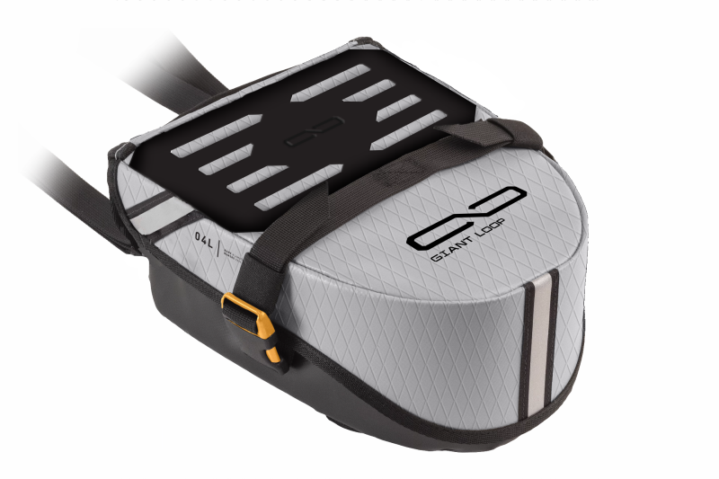 Giant Loop Klamath Tail Rack Pac 4L - Gray Bags - Bike Bags Giant Loop