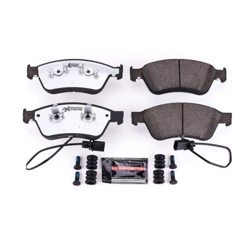Power Stop 09-11 Audi A6 Quattro Front Z26 Extreme Street Brake Pads w/Hardware Brake Pads - Performance PowerStop