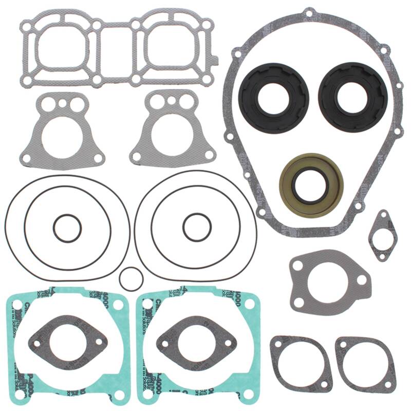 Vertex Gaskets 02-04 Polaris Octane 777 Stand-up Complete Gasket Kit w/ Oil Seals Engine Hardware Vertex Pistons