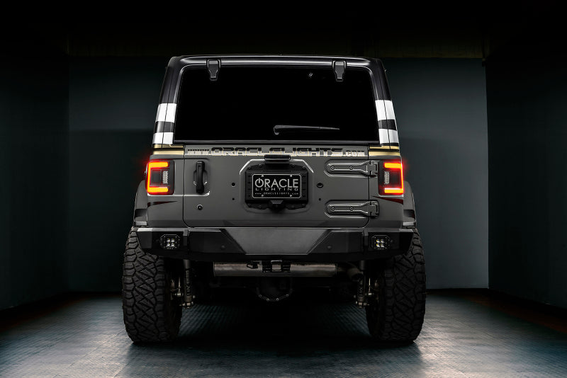 Oracle 2018+ Jeep Wrangler Rubicon/Sport LED Flush Mount Tail Light - Tinted Tail Lights ORACLE Lighting