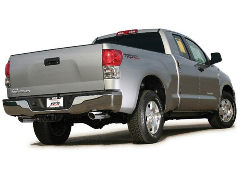 Borla 14-15 Toyota Tundra 4.6L/5.7L Crew Max SB DC SB Touring Cat Back Exhaust Dual Split Rear Exit Catback Borla