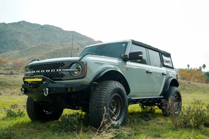 DV8 Offroad 20In Elite Series Amber LED Light Bar - Single Row Light Bars & Cubes DV8 Offroad