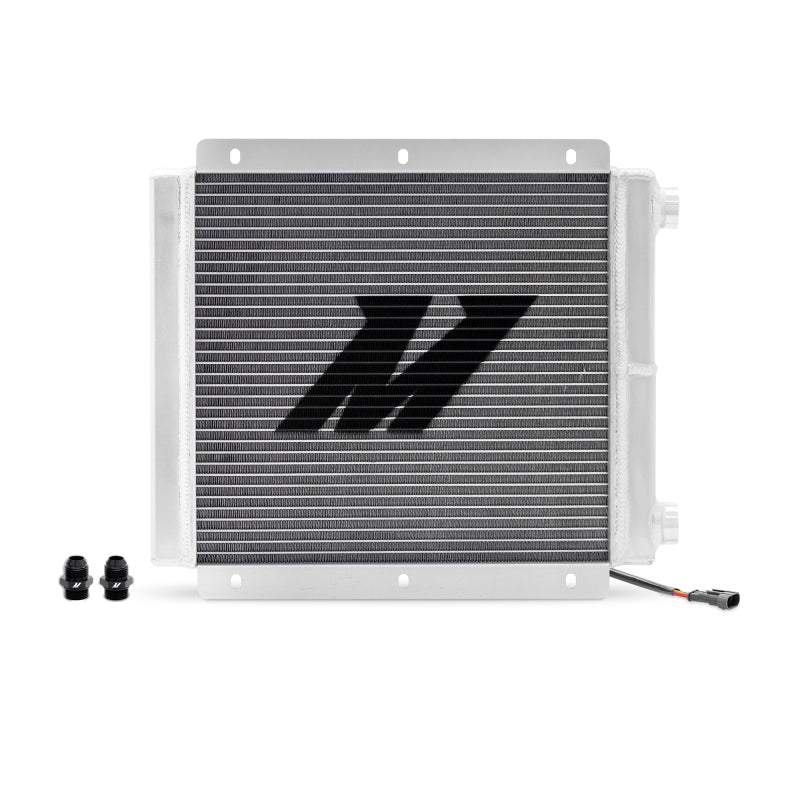 Mishimoto Universal Heat Exchanger Kit - With Integrated 1 x 12in Brushless Fan Radiators Mishimoto