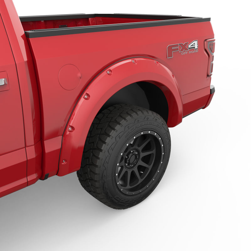 EGR 2018 Ford F150 Bolt-On Look Color Match Fender Flares - Set - Race Red Fender Flares EGR