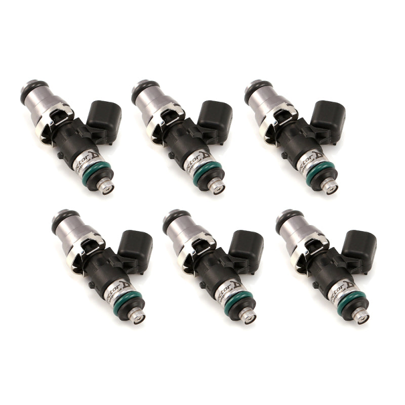Injector Dynamics 2600-XDS Injectors - 48mm Length - 14mm Top - 14mm Lower O-Ring (Set of 6) Fuel Injector Sets - 6Cyl Injector Dynamics