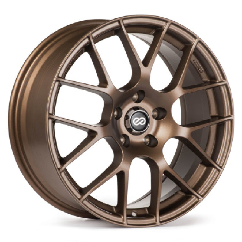 Enkei Raijin 18x8.5 45mm Offset 5x100 Bolt Pattern 72.6 Bore Diameter Matte Bronze Wheel Wheels - Cast Enkei