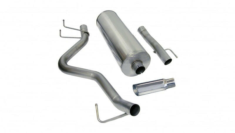 Corsa 2006-2007 -07 Dodge Ram Quad Cab/Short Bed 1500 4.7L V8 Polished Sport Cat-Back Exhaust Catback CORSA Performance