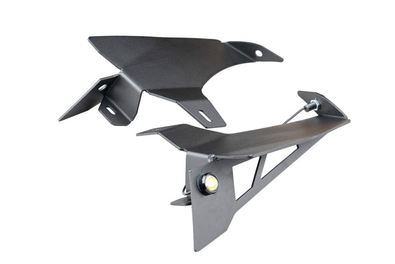 Rugged Ridge Chop Brackets Front Fender 18-20 Jeep Wrangler JL/JT Non-Rubicon Fender Flares Rugged Ridge