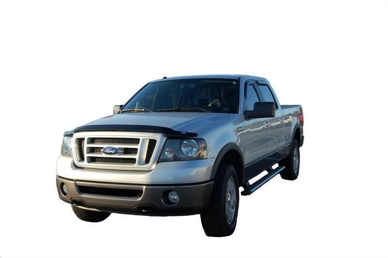 AVS 06-08 Lincoln Mark LT Ventvisor Outside Mount Window Deflectors 4pc - Smoke Wind Deflectors AVS