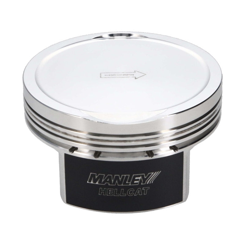 Manley Chrysler 6.2L Hemi Platinum Pistons Stock Stroke 4.095in Bore -6.5cc Dish 3.579in Stroke Piston Sets - Forged - 8cyl Manley Performance