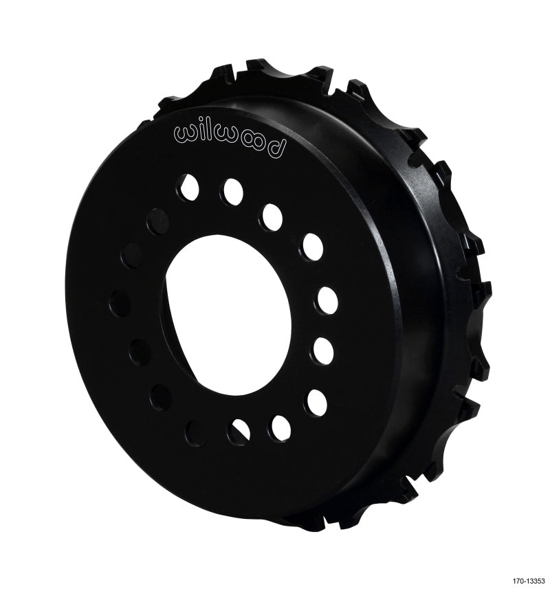Wilwood Hat-Dynamic Park Brake 1.942in Offset Multi-5 Lug - 12 on 8.75in Brake Rotors - 2 Piece Wilwood