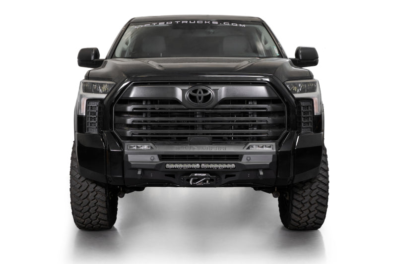 Addictive Desert Designs 22-25 Toyota Tundra Stealth Fighter Front Bumper w/ Winch Mount Bumpers - Steel Addictive Desert Designs