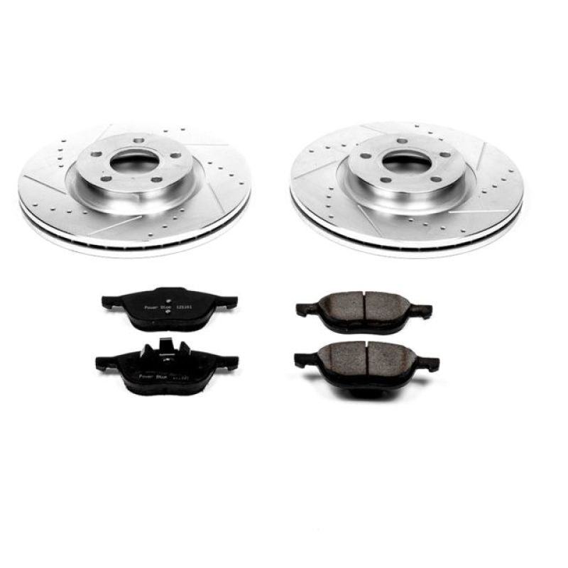 Power Stop 13-17 Ford C-Max Front Z23 Evolution Sport Brake Kit Brake Kits - Performance D&S PowerStop