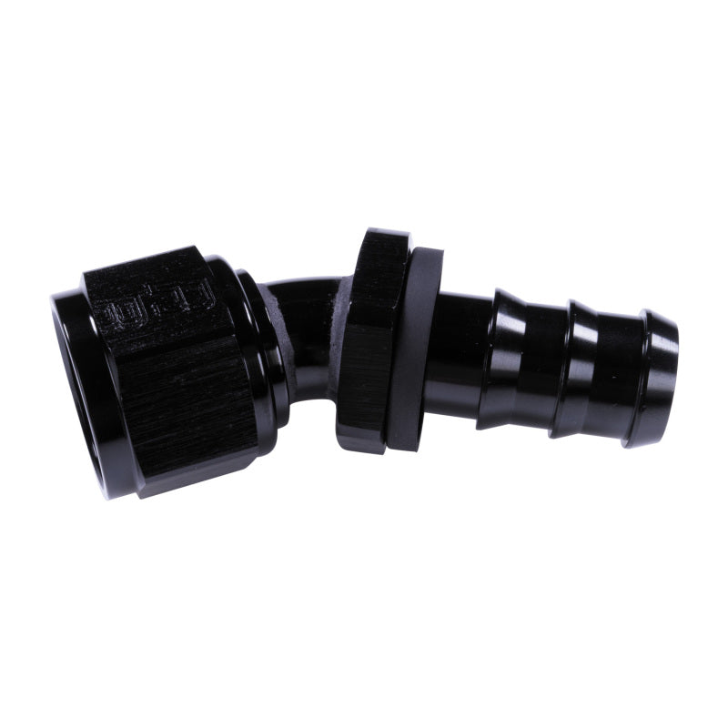Russell 12AN Twist-Lok 30 Degree Hose End - Black Hoses Russell