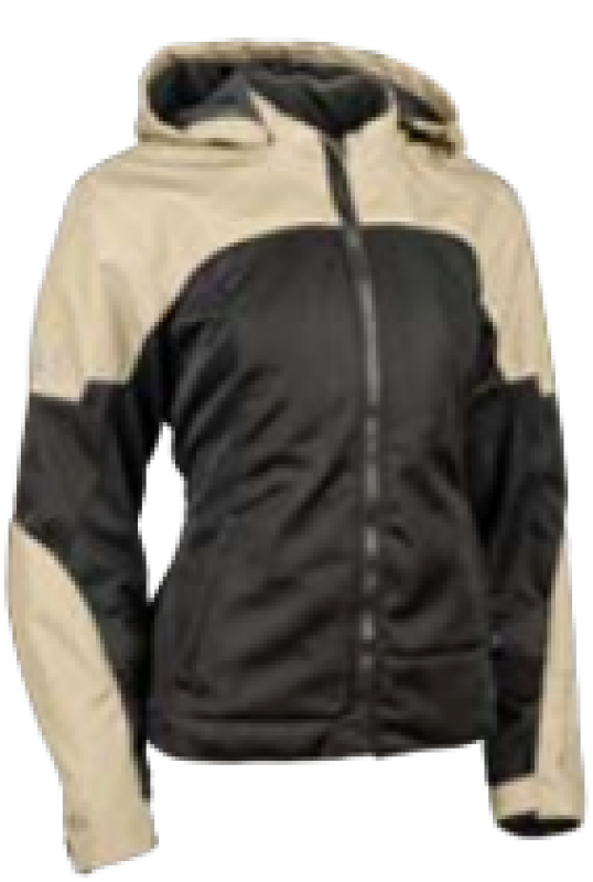 Speed and Strength Starstruck Mesh Jacket Trench Tan/Black Womens - Small Jackets - Textile Speed and Strength