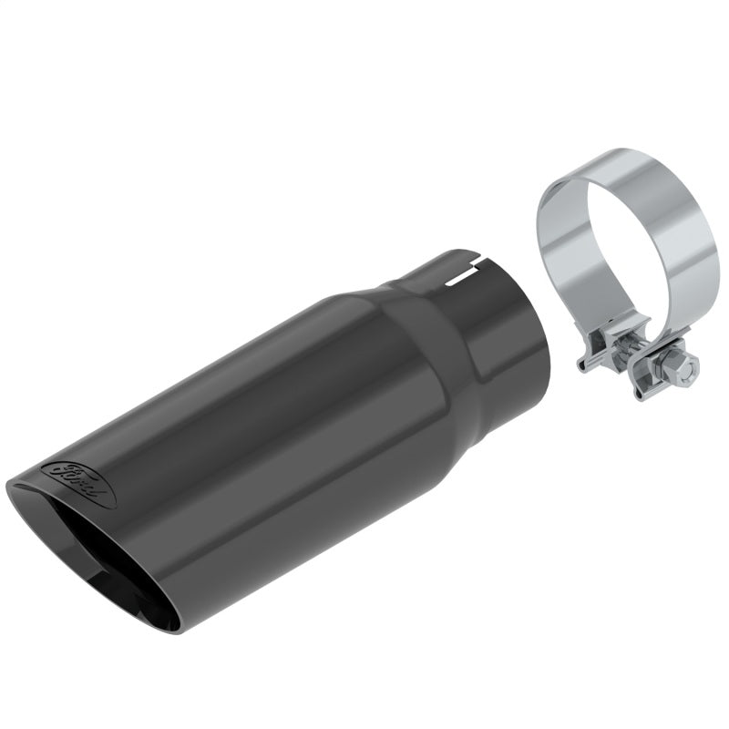 Ford Racing 21-22 F-150 Exhaust Tip - Black Chrome Tips Ford Racing
