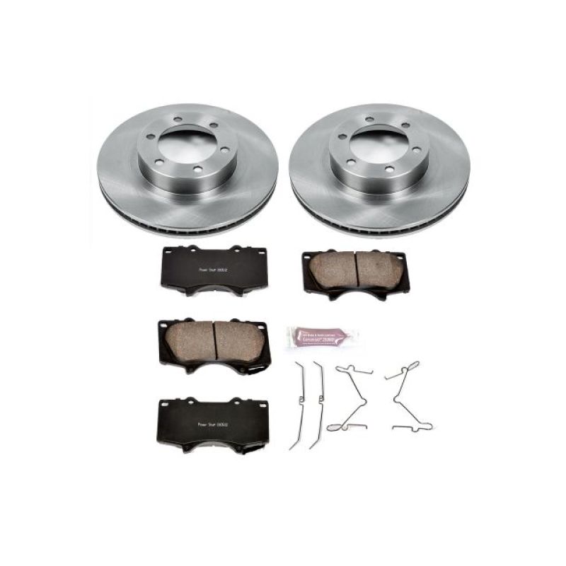 Power Stop 03-09 Lexus GX470 Front Autospecialty Brake Kit Brake Kits - OE PowerStop