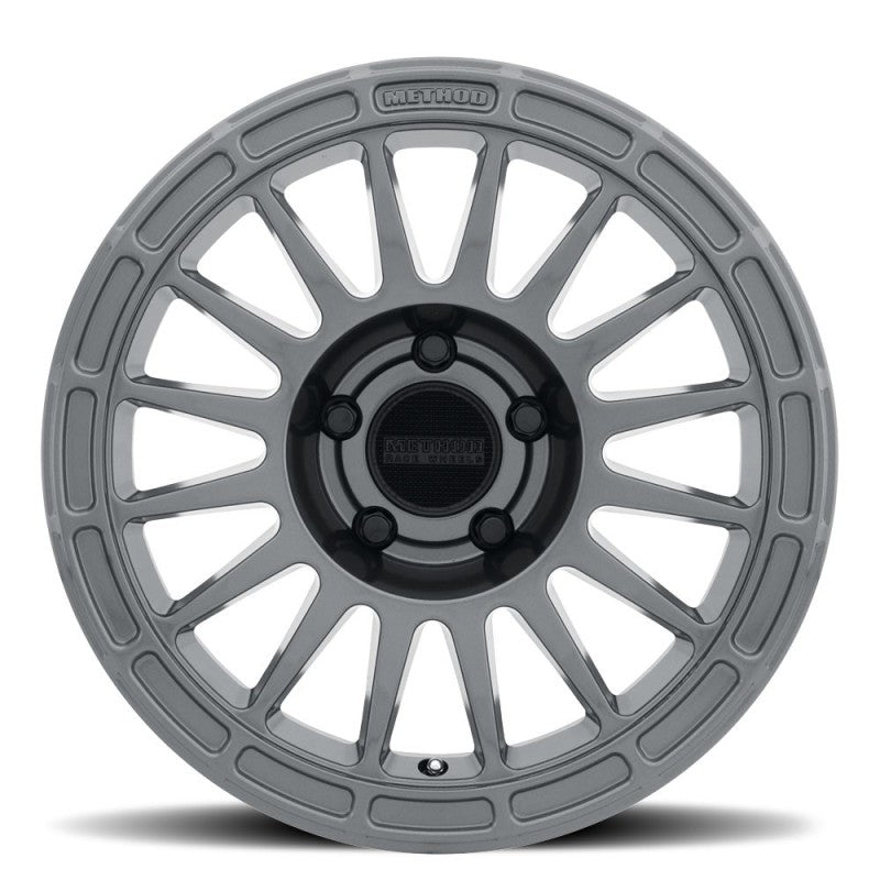 Method MR314 17x7.5 +30mm Offset 5x108 63.4mm CB Gloss Titanium Wheel Wheels - Cast Method Wheels