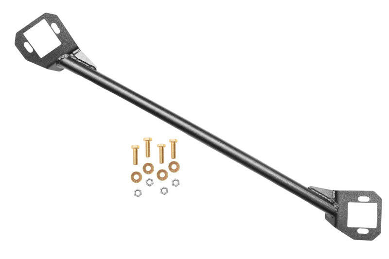 BMR 78-87 G-Body Rear Shock Tower Brace - Black Hammertone Strut Bars BMR Suspension