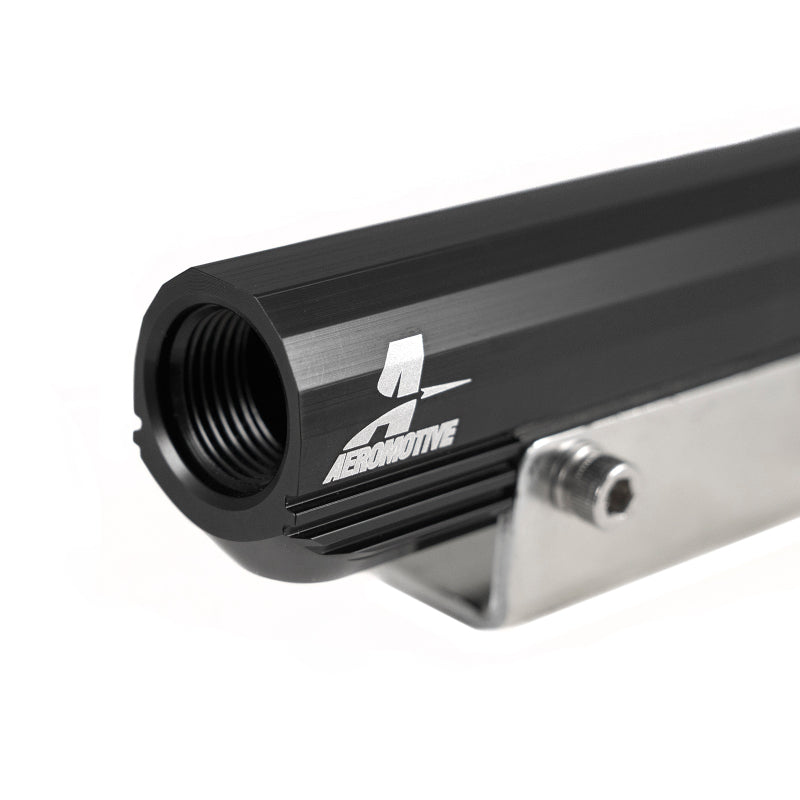 Aeromotive 02-14 Subaru WRX/07-20 Subaru STi Top Feed Fuel Rails - Black Fuel Rails Aeromotive