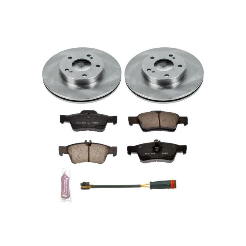 Power Stop 08-11 Mercedes-Benz CLS550 Front Autospecialty Brake Kit Brake Kits - OE PowerStop