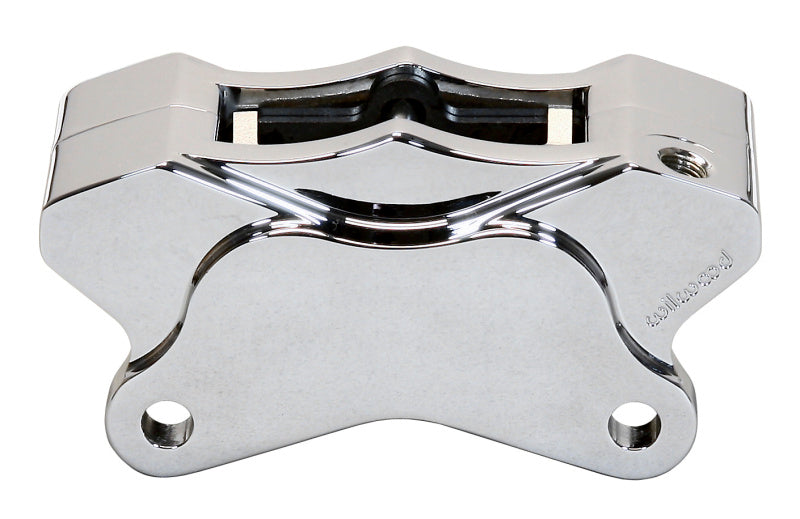 Wilwood Caliper-GP310 Chrome R/H Rear Sprocket 1.25in Pistons .35in Disc Brake Calipers - Perf Wilwood