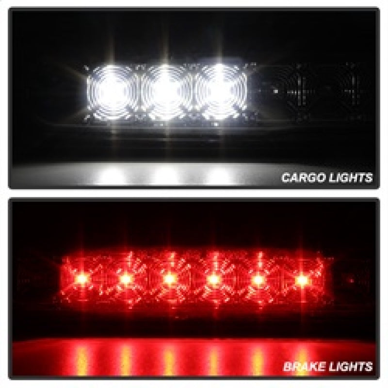 xTune Chevy Silverado 07-13 / GMC Sierra 07-13 LED 3RD Brake Light - Smoked BKL-CSIL07-LED-SM Brake Lights SPYDER