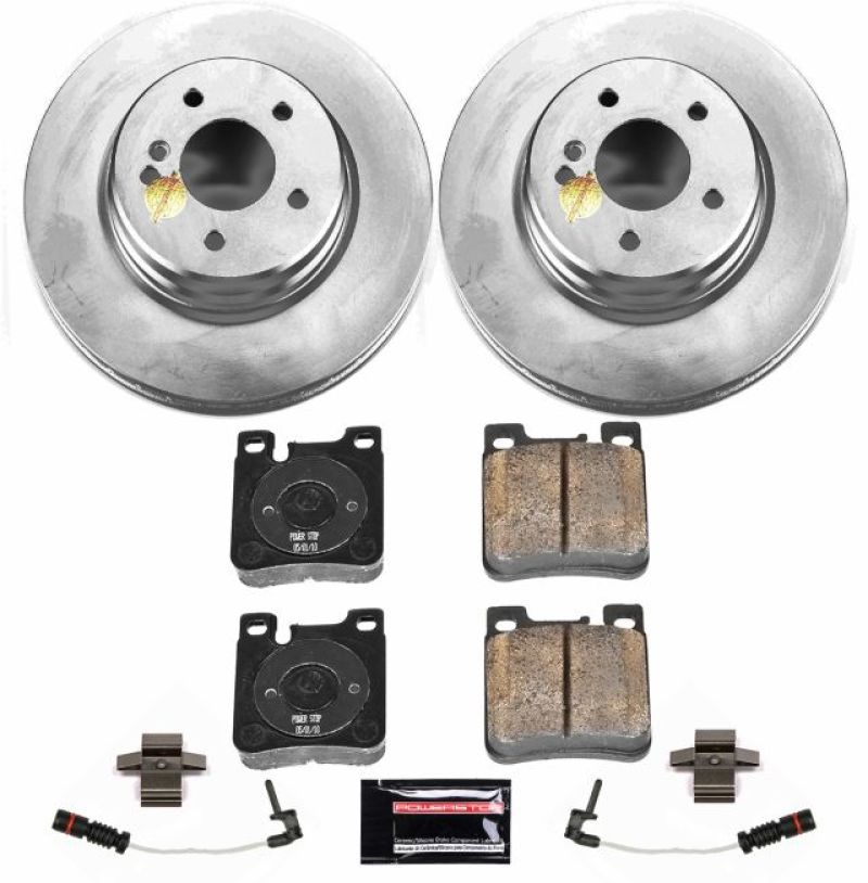 Power Stop 2000 Mercedes-Benz E430 Rear Z23 Evolution Sport Coated Brake Kit Brake Kits - Performance D&S PowerStop