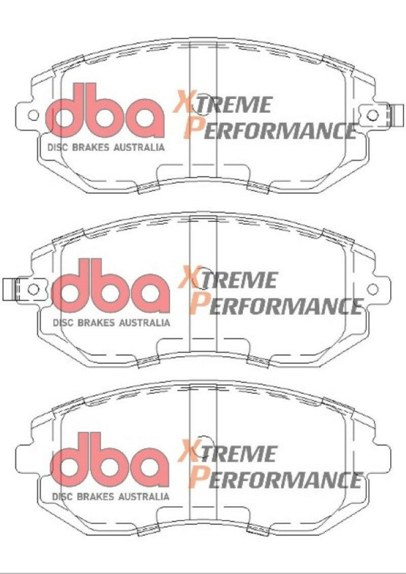 DBA 03-05 Subaru WRX / 08 Subaru WRX XP650 Front Brake Pads Brake Pads - Performance DBA