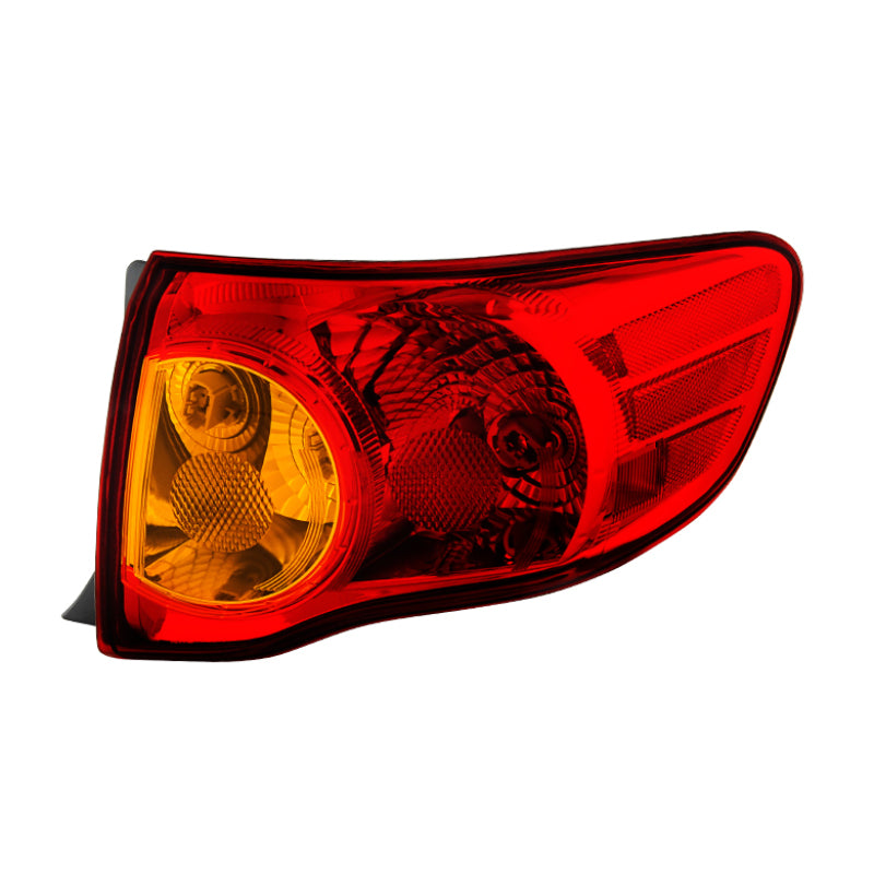 xTune Toyota Corolla 2009-2010 Passenger Side Outer Tail Lights - OEM Right ALT-JH-TCO09-OE-OR Tail Lights SPYDER