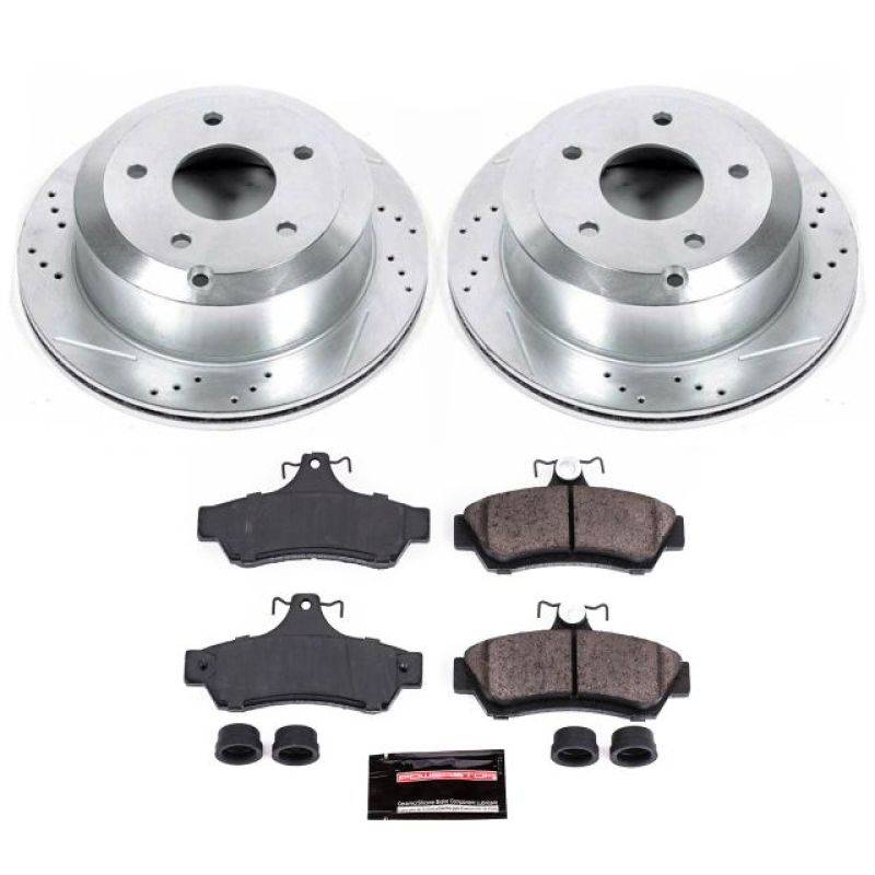 Power Stop 05-06 Pontiac GTO Rear Z23 Evolution Sport Brake Kit Brake Kits - Performance D&S PowerStop