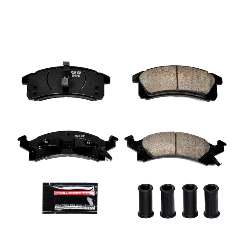 Power Stop 90-95 Buick Skylark Front Z23 Evolution Sport Brake Pads w/Hardware Brake Pads - Performance PowerStop