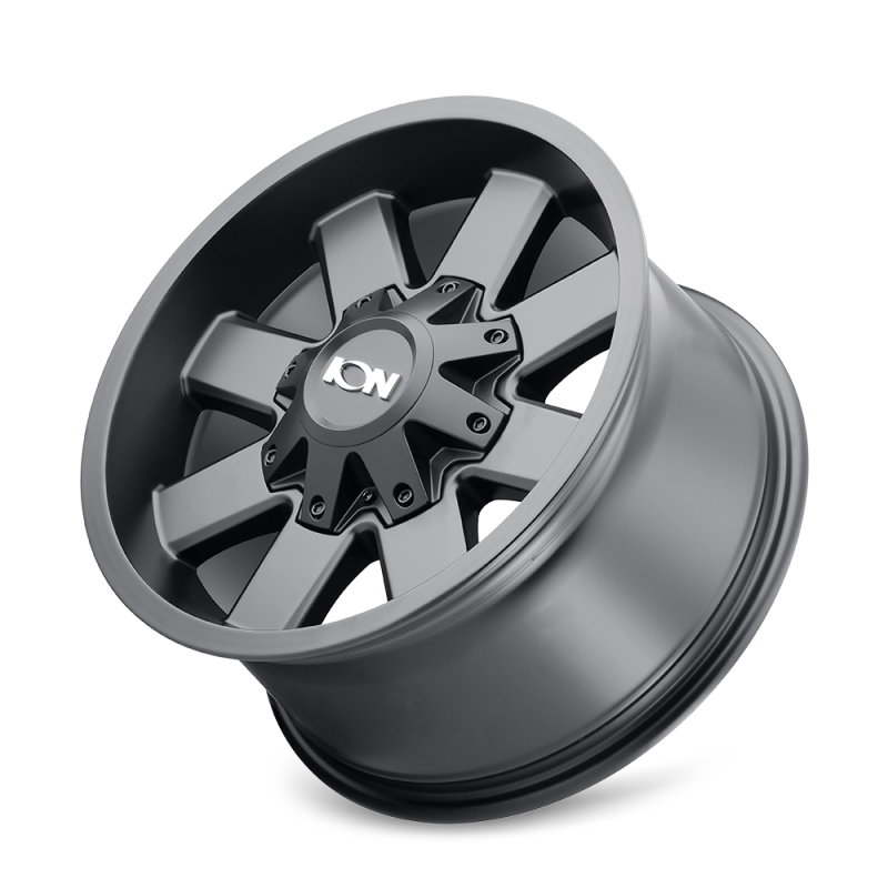 ION Type 141 17x9 / 8x165.1 BP / 18mm Offset / 125.2mm Hub Satin Black Wheel Wheels - Cast ION Wheels