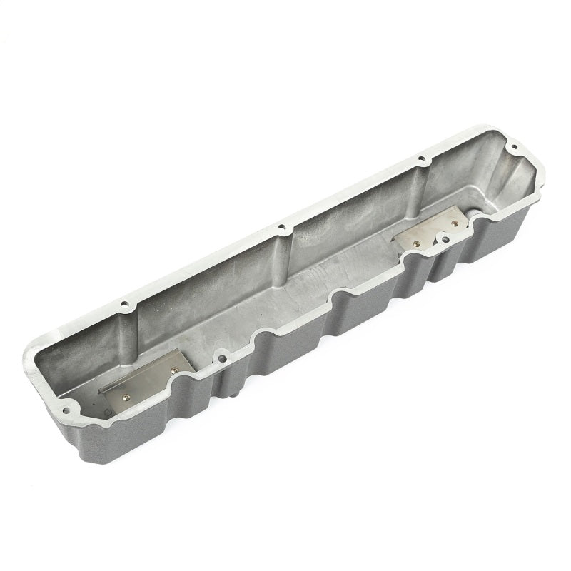 Omix Black Aluminum Valve Cover Kit 4.2L 81-86 CJ Valve Covers OMIX