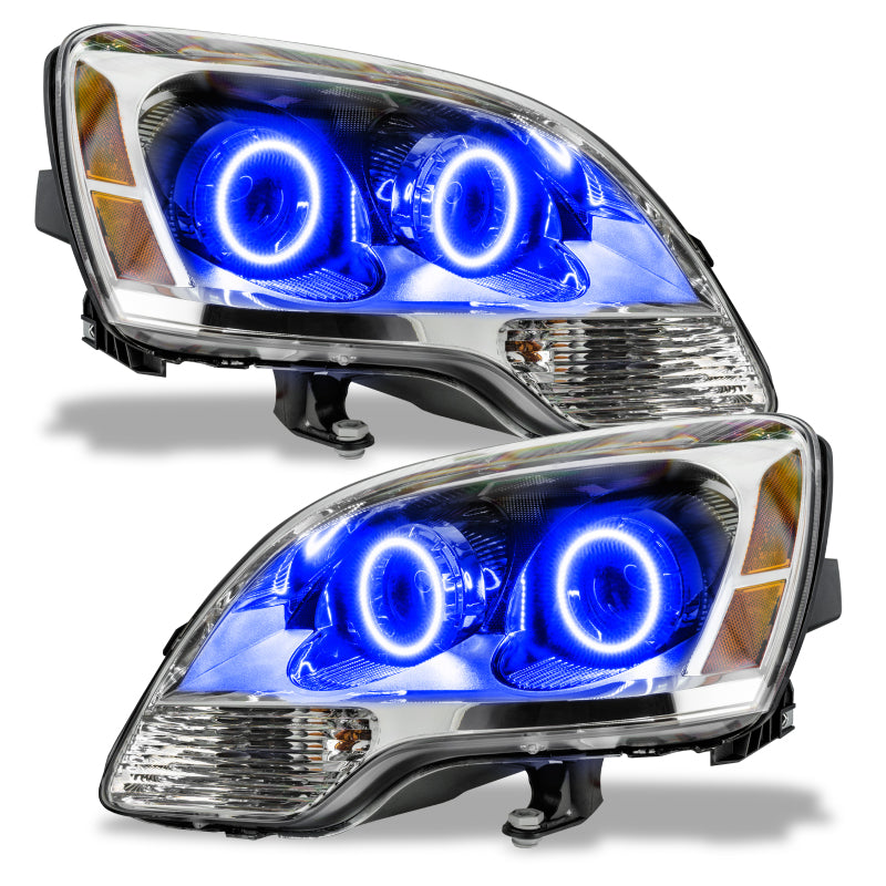 Oracle Lighting 08-12 GMC Acadia Non-HID Pre-Assembled LED Halo Headlights -Blue Headlights ORACLE Lighting