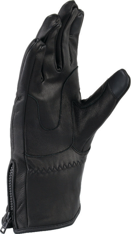 Kuryakyn Leather By River Road Taos Cold Weather Gloves Black Womens - Small Gloves Kuryakyn