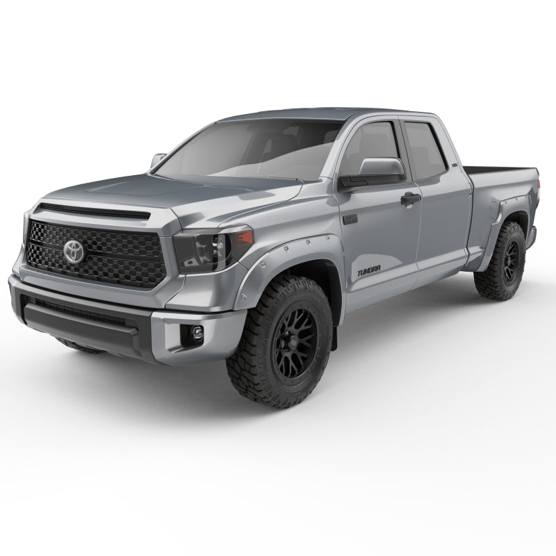 EGR 14+ Toyota Tundra Bolt-On Look Color Match Fender Flares - Set - Silver Sky Fender Flares EGR
