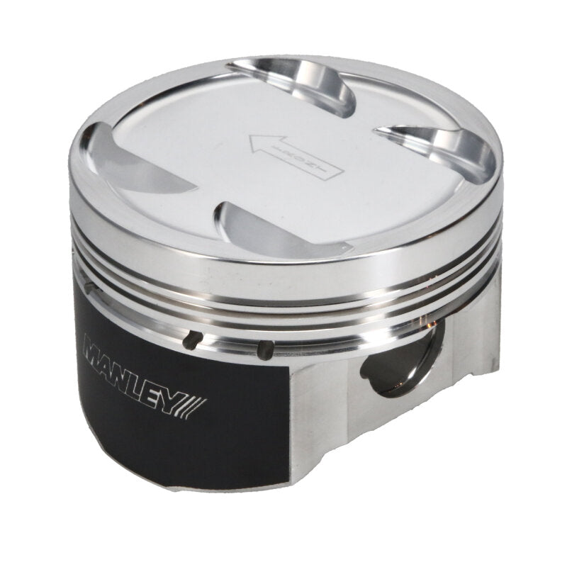 Manley Mitsubishi 4G63 Forged Dish Piston Set - 85.50mm Bore 10.50:1 Piston Sets - Forged - 4cyl Manley Performance