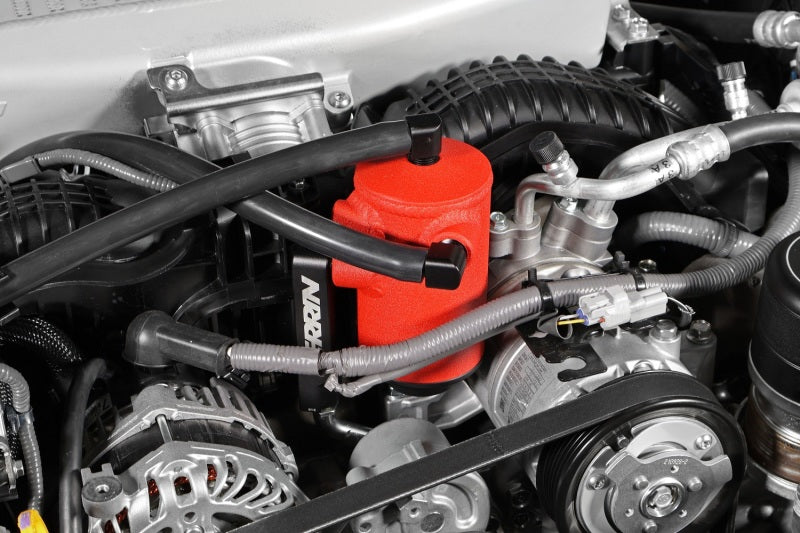 PERRIN 22-24 Subaru WRX Air Oil Separator - Red Oil Separators Perrin Performance