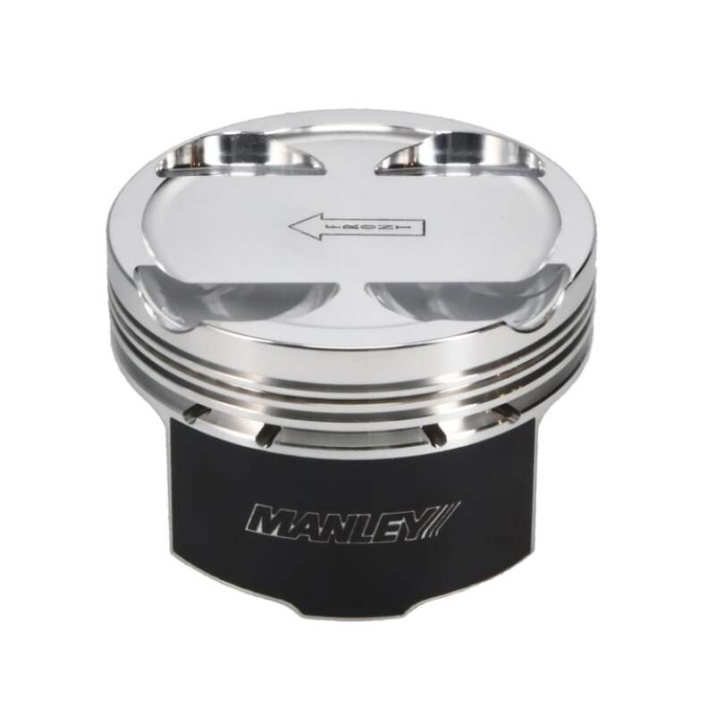 Manley Toyota 3.0L 2JZ-GTE Piston Set - 86.00mm Bore 1.180in CH, -8.00 CC Piston Sets - Forged - 6cyl Manley Performance