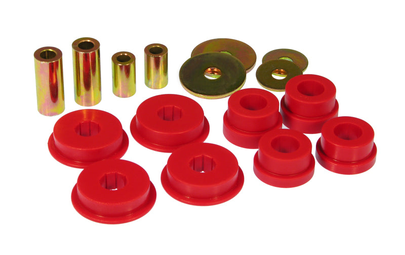 Prothane Mitsubishi Evo 8 Diff/Mustache Bar Bushings - Red Bushing Kits Prothane