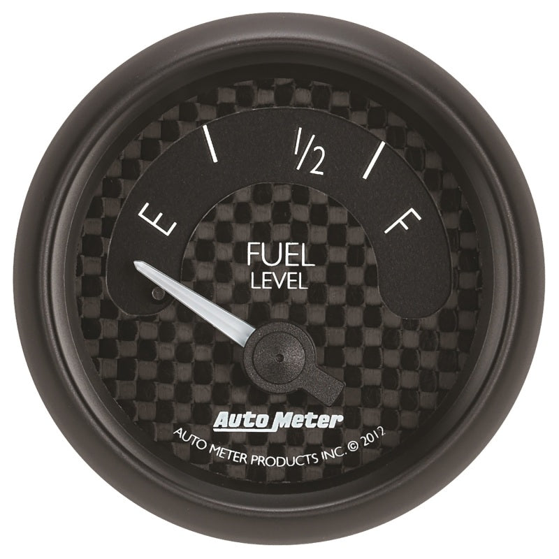Autometer GT Series 52mm Short Sweep Electronic 73-10 ohms Fuel Level (For most Ford and Chrysler) Gauges AutoMeter
