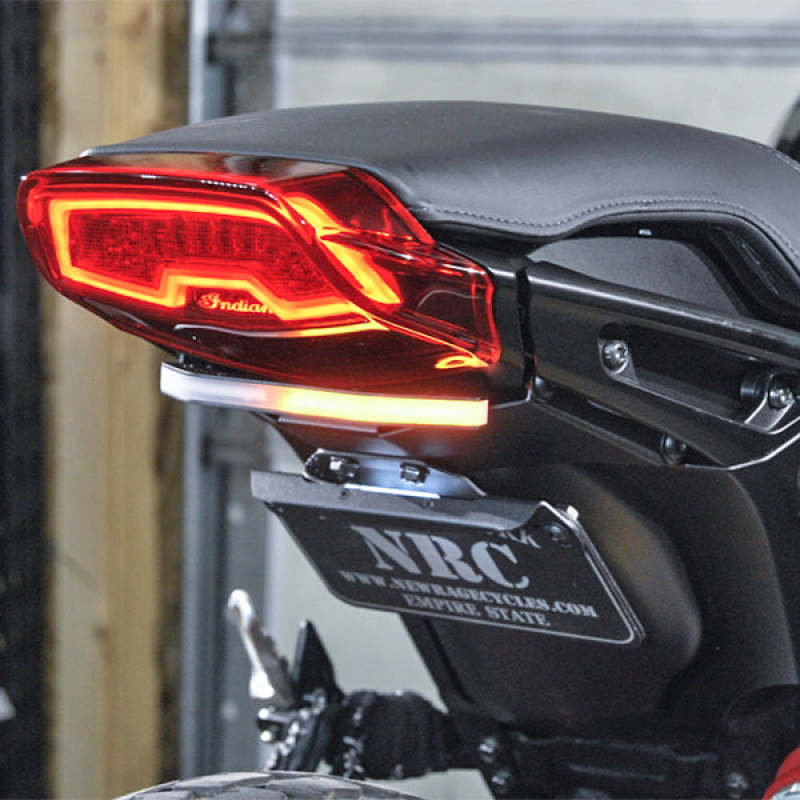 New Rage Cycles 19+ Indian FTR 1200 Fender Eliminator Kit-Tucked Lights Corner New Rage Cycles